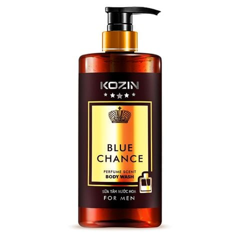 Sữa tắm nước hoa nam KOZIN BLUE CHANCE 500ML
