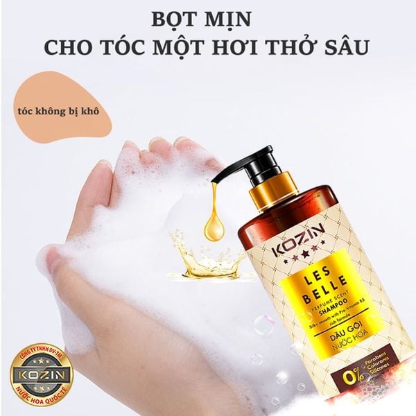 Dầu Gội Nước Hoa KOZIN LES BELLE 500ml