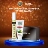 Combo Hộp quà Nước hoa 10ml và Kem rửa mặt - thương hiệu KOZIN