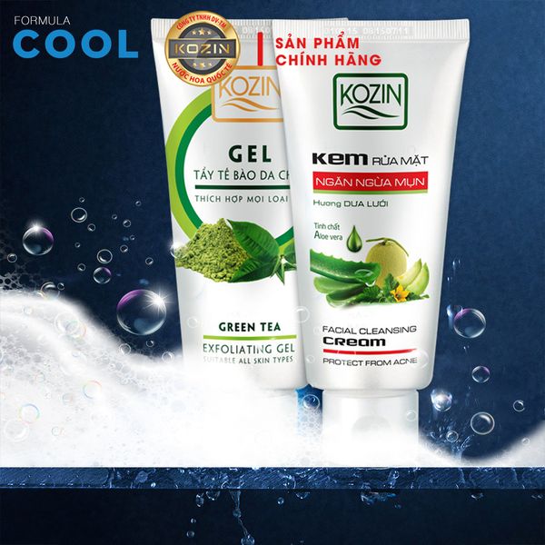 Kem sữa rửa mặt dưỡng ẩm cho mọi loại da KOZIN 85ml