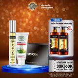 Combo Hộp quà Nước hoa 10ml và Kem rửa mặt - thương hiệu KOZIN