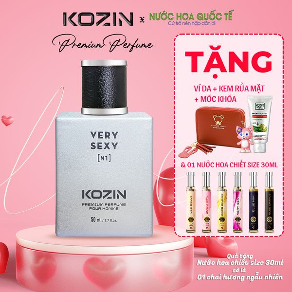 Nước hoa nữ cao cấp KOZIN VERY SEXY N1 50ml (gốc hương Dylan Blue by Versace)
