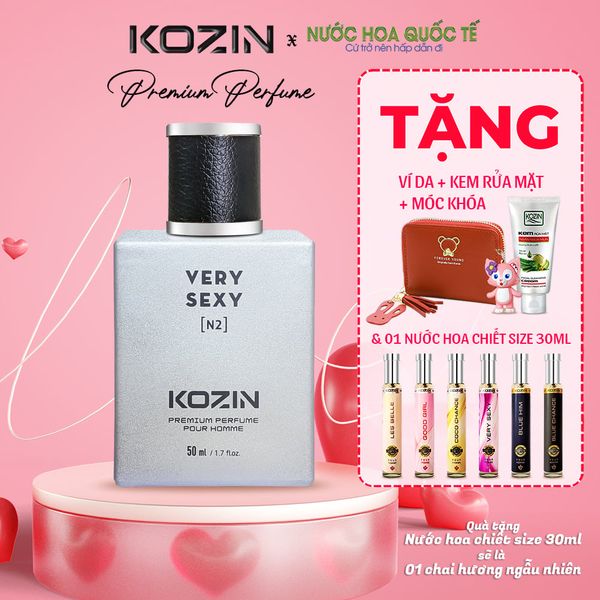 Nước hoa nữ cao cấp KOZIN VERY SEXY N2 50ml (gốc hương Dior Creater A)