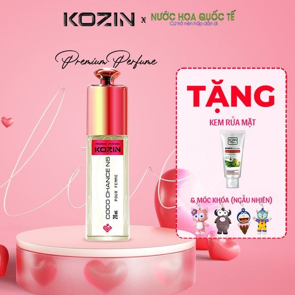 Nước hoa nữ Life Style KOZIN COCO CHANCE N5 20ml (gốc hương Chanel N0.5 by Coco Chanel)