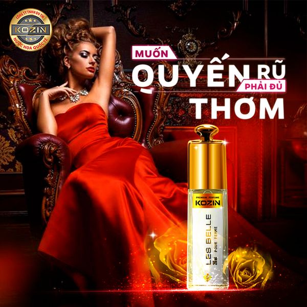 Nước hoa nữ life style KOZIN LES BELLE 20ml (gốc hương La Vie Est Belle by Lancome)