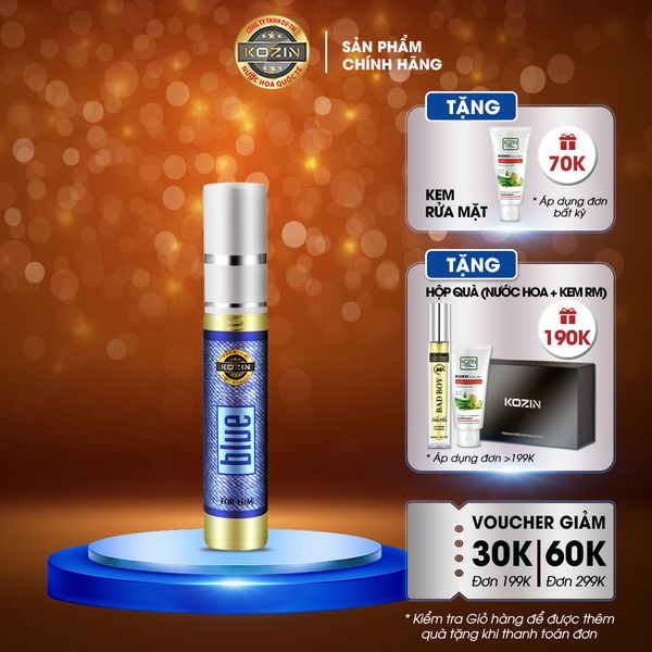 Nước hoa nam life style KOZIN BLUE HIM 12ml (gốc hương Blue for Him by Versace)
