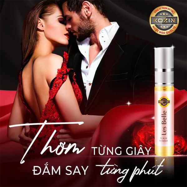 Nước hoa nữ life style KOZIN LES BELLE 12ml (gốc hương La Vie Est Belle by Lancome)