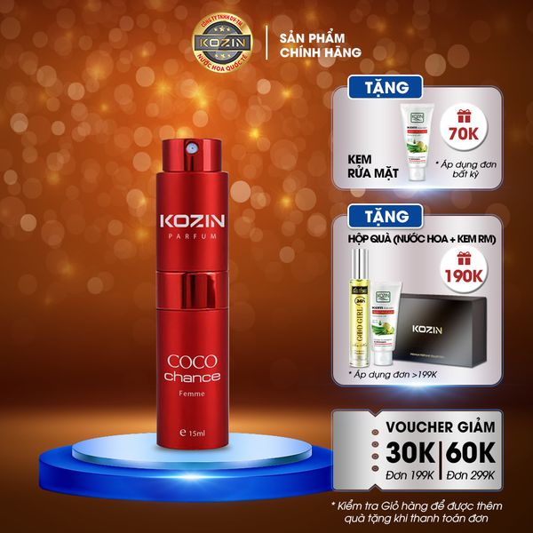 Nước hoa nữ cao cấp KOZIN COCO CHANCE 15ml
