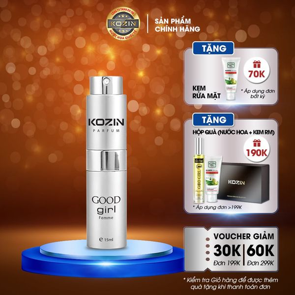 Nước hoa nữ cao cấp KOZIN GOOD GIRL 15ml