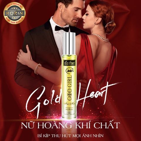 Nước hoa nữ life style LE'S SMART GOOD GIRL 10ml GOLD (gốc hương La Nuit Tresor Lancome)