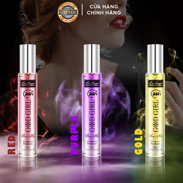 Nước hoa nữ life style LE'S SMART GOOD GIRL 10ml PURPLE (gốc hương Very Hollywood - Michael Kors)