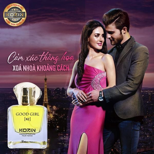 Nước hoa nữ cao cấp KOZIN GOOD GIRL N2 50ml (gốc hương Coco Mademoiselle by Chanel)