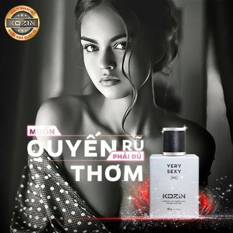 Nước hoa nữ cao cấp KOZIN VERY SEXY N2 50ml (gốc hương Dior Creater A)
