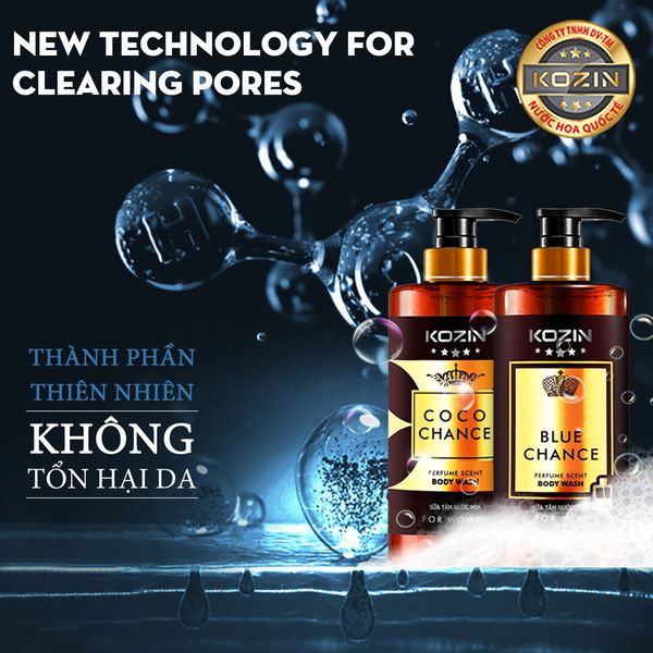Sữa tắm nước hoa nữ KOZIN COCO CHANCE 500ML