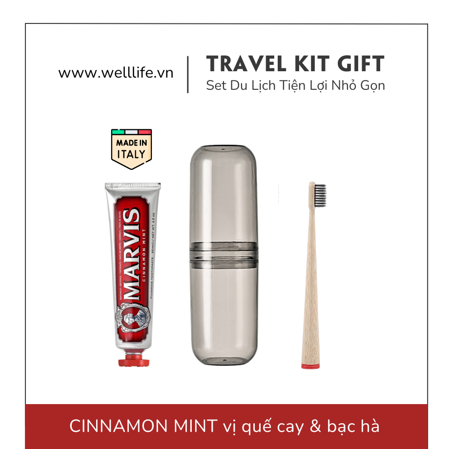  0510 Set Travel Kit Kem Đánh Răng Marvis – Quà Tặng Du Lịch Cao Cấp Nhỏ Gọn Tiện Lợi 