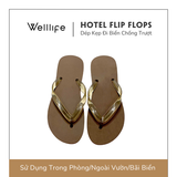  240523 Dép Tông, Dép Kẹp Đi Biển, Dép Xỏ Ngón, Dép Khách Sạn Để Chống Trượt 