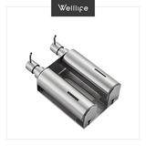  Bộ 2 bình đựng xà phòng tròn bằng kim loại 