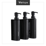  Bộ 3 bình đựng xà phòng tròn bằng kim loại 