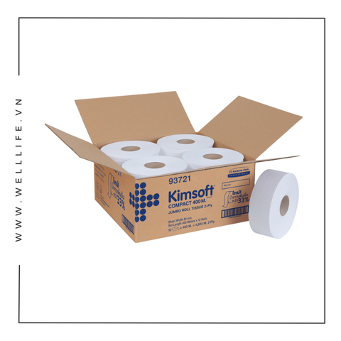 Giấy cuộn Kimsoft dạng tiết kiệm chuyên dụng trong bếp