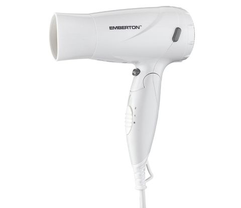  HARROW WHITE 1600W Foldable Hairdryer/ MÁY SẤY TÓC HARROW 1600W; WHITE (tay cầm gập gọn)  EH50539 