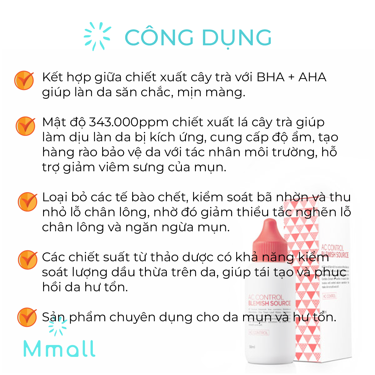  Combo Cho Da Mụn - Dung dịch ức chế mụn & Kem chấm mụn GoodnDoc AC Control Blemish Source & Spot - GDCB1 