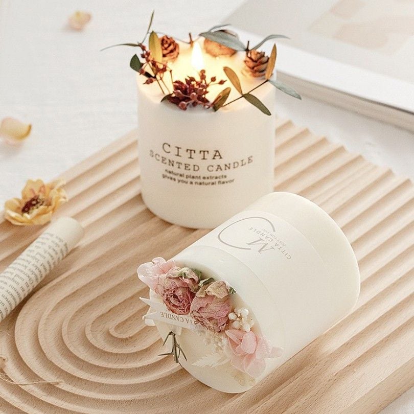 Trà Quế Studio | Nến thơm CITTA phong cách hoa khô thảo mộc - 5 mùi - Cửa hàng nến thơm Trà Quế Studio Trà Quế Studio | Nến thơm CITTA phong cách hoa khô thảo mộc - 5 mùi - Cửa hàng nến thơm Trà Quế Studio