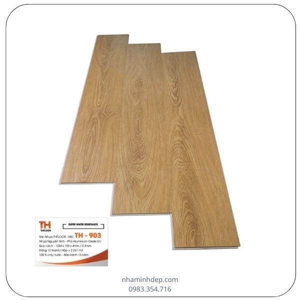 Sàn nhựa nguyên sinh SPC THFLOOR dày 5mm TH-903