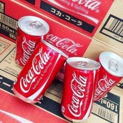 Coca Cola mini NỘI ĐỊA NHẬT 160ml (Thùng 30 Lon)