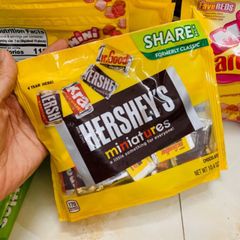 Socola Hershey’s Miniatures Chocolate 294g