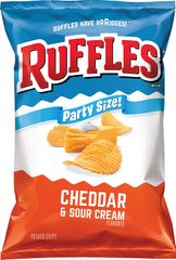 Bánh Snack Ruffles Cheddar