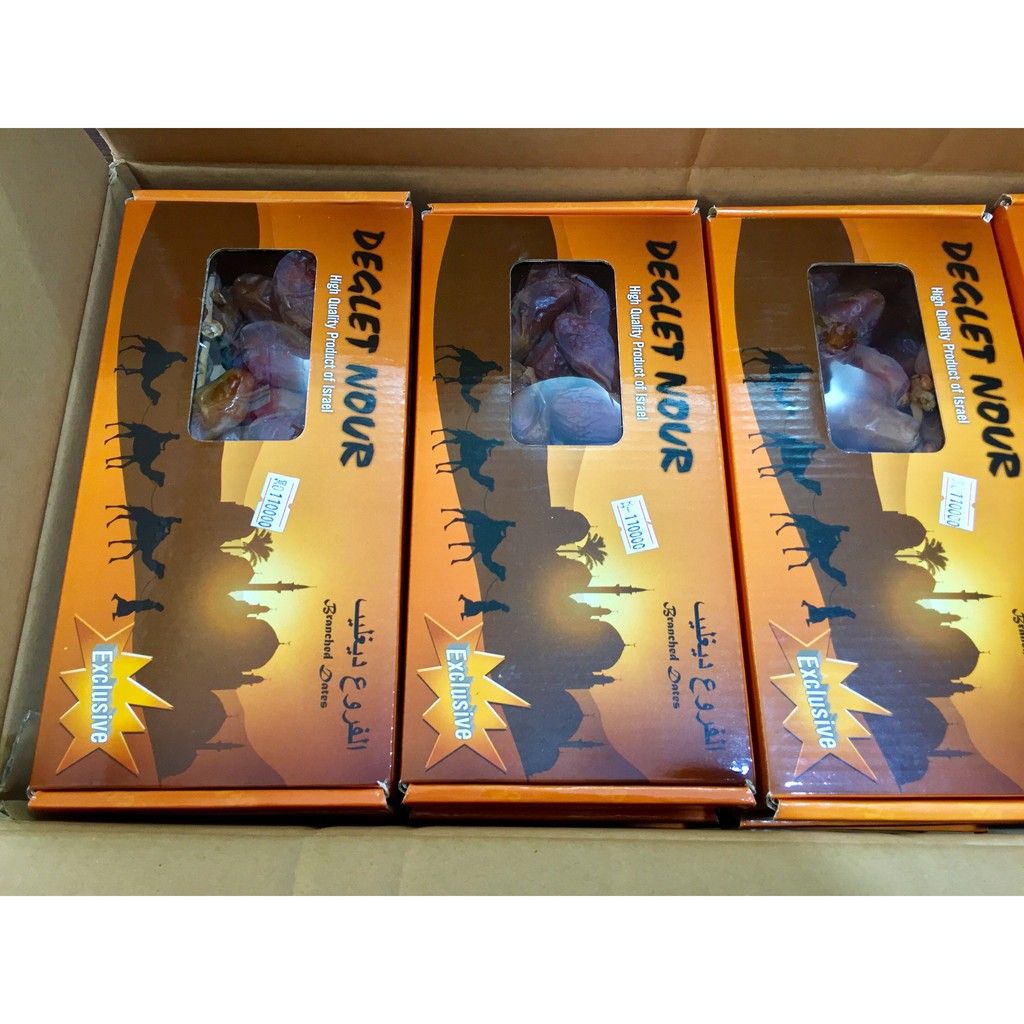 Chà Là Tươi Sấy Khô Nguyên Cành 500g