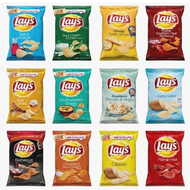 Snack Lay's Sour Cream & Onion 184.2g