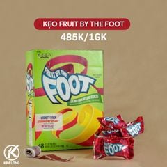 Kẹo Cuộn Trái Cây Hỗn Hợp FRUIT BY THE FOOT - 48 Gói - 1KG