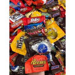 KẸO SOCOLA MỸ TỔNG HỢP 9 LOẠI ALL CHOCOLATE KIRKLAND 150 VIÊN