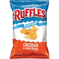 Snack Ruffles Cheddar and Sour Cream Potato Chips 148.2g