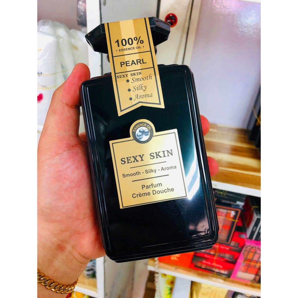 Sữa Tắm Nước Hoa Sexy Skin 600ml Của Pháp Đen