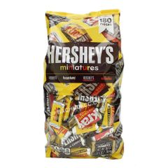 Socola hershey's Miniature 4 vị 180 viên 1,58kg của Mỹ