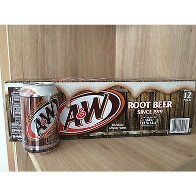 Nước Ngọt A&W Xá Xị 1 Lon 330ml