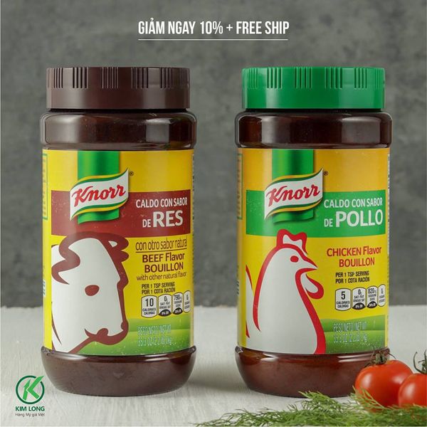 Bột Niêm Knorr Gà Mỹ 1000g
