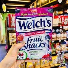 Dẻo Welch's Berries'n Cheries 142g