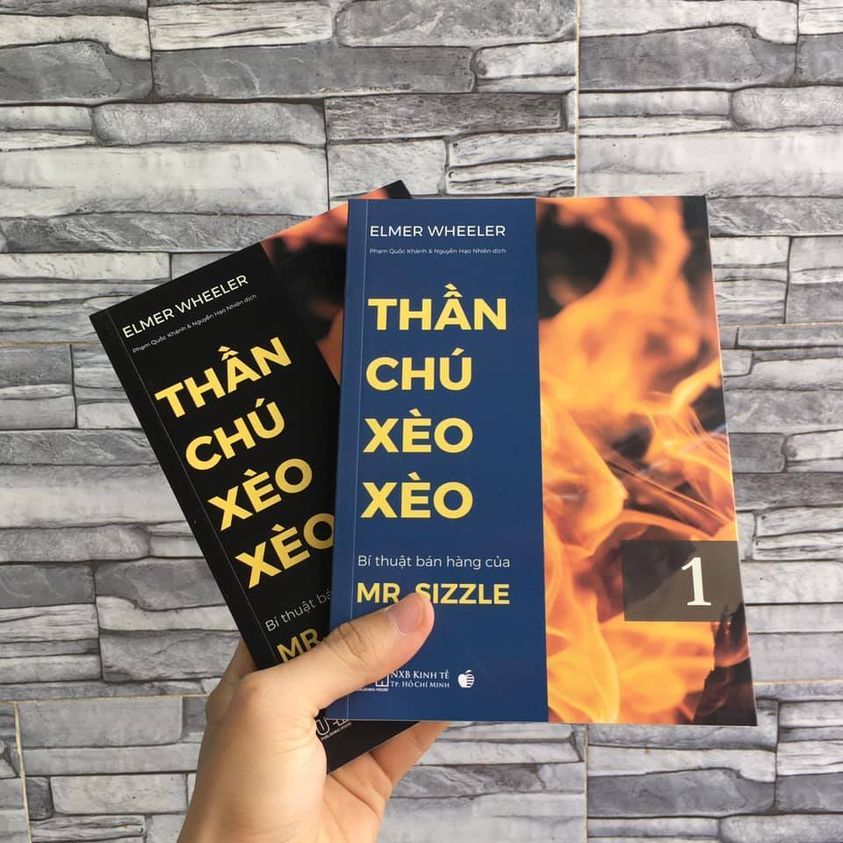  (Sách cũ) Combo 2 Cuốn: Thần Chú Xèo Xèo Bí Thuật Bán Hàng Của Mr. Sizzle Tập 1 + 2 