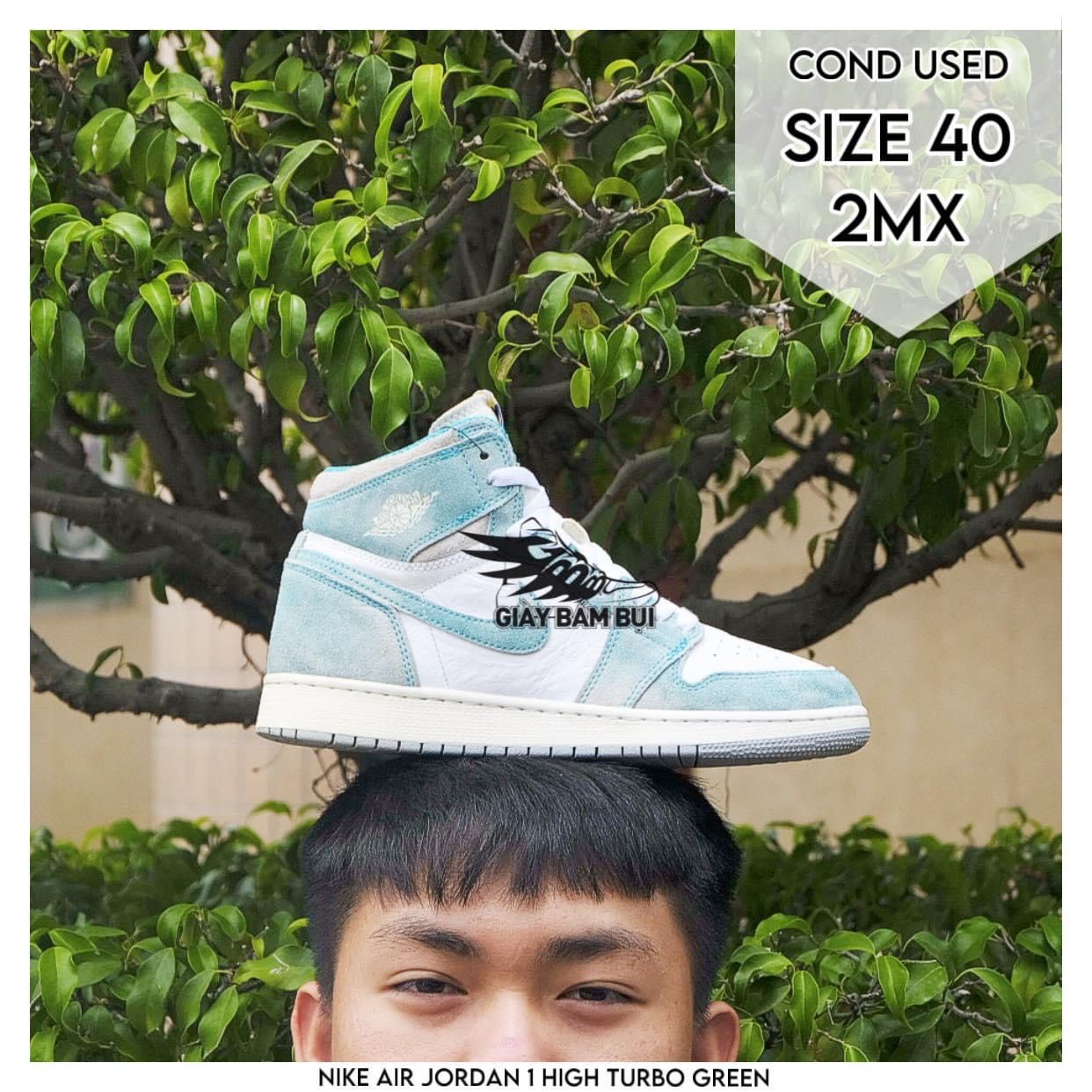 Giày Nike Air Jordan High Turbo Green Jordan Shoes Air Jordan