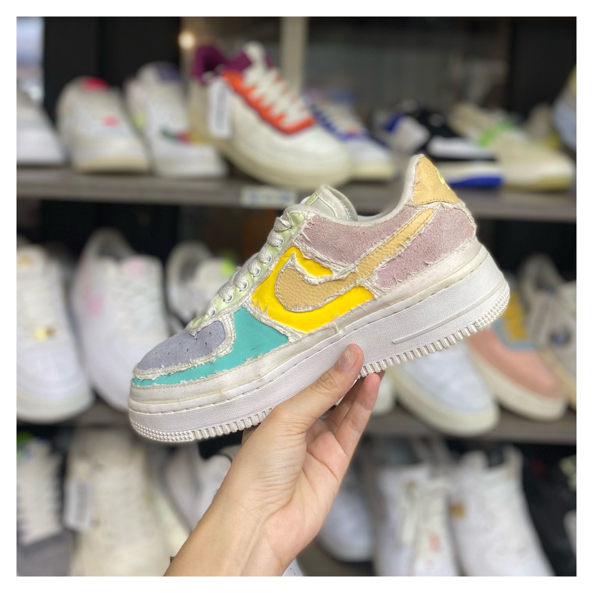 Arctic Punch Af1 Reveal Pastel Nike Air Force Low 07 Premium