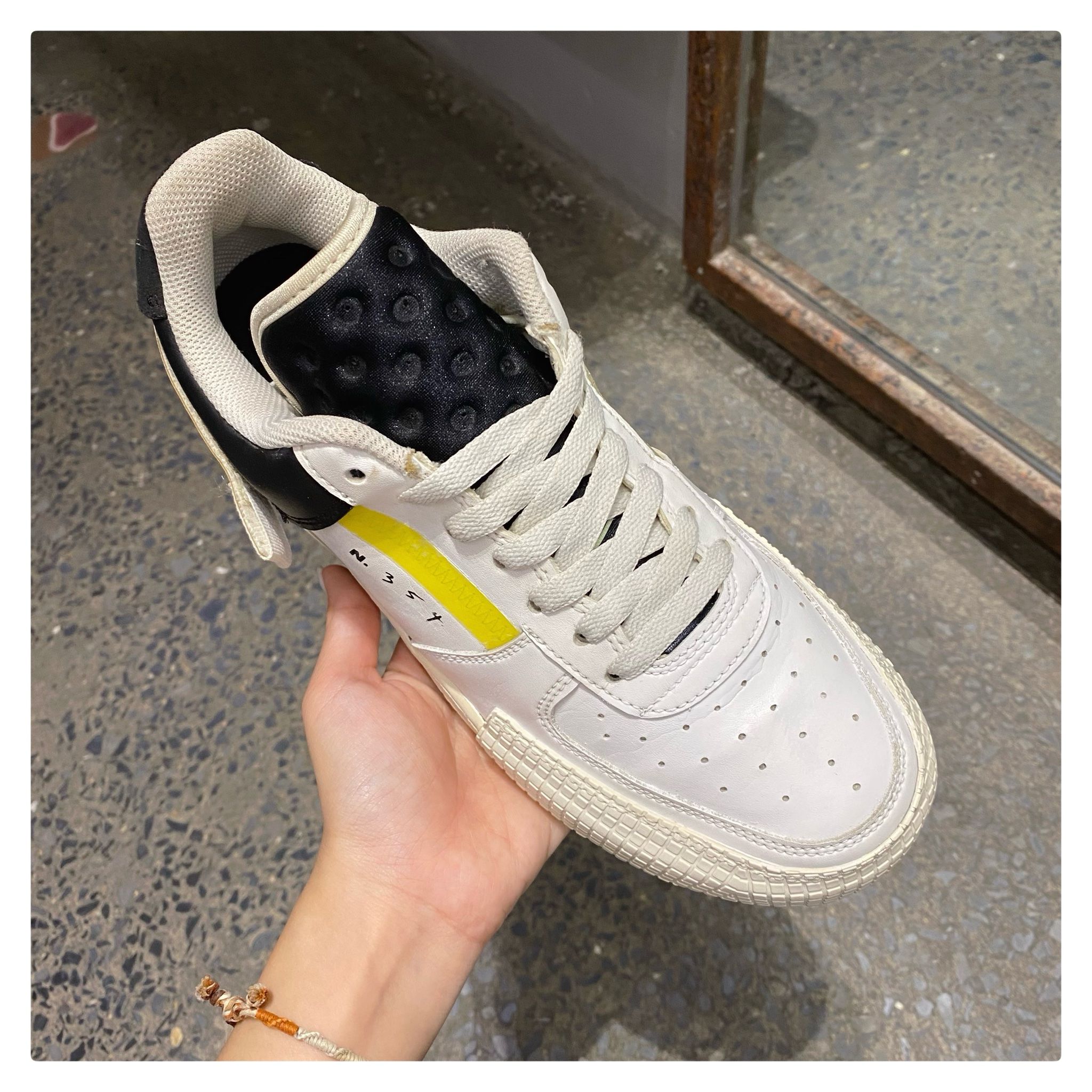 white barely volt air force 1