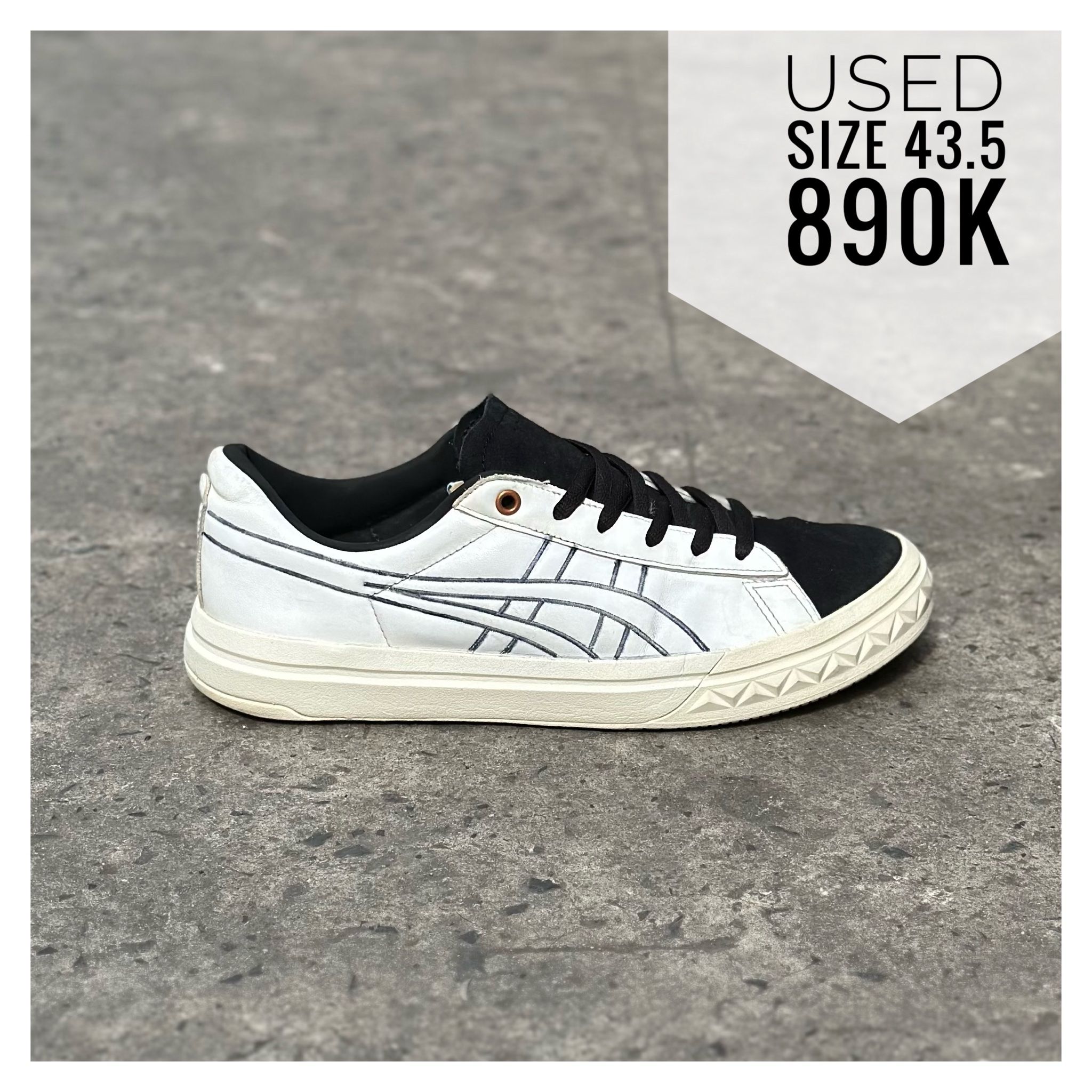 G2h Onitsuka Unisex Tiger Fabre Ex Sport Shoes White Giày