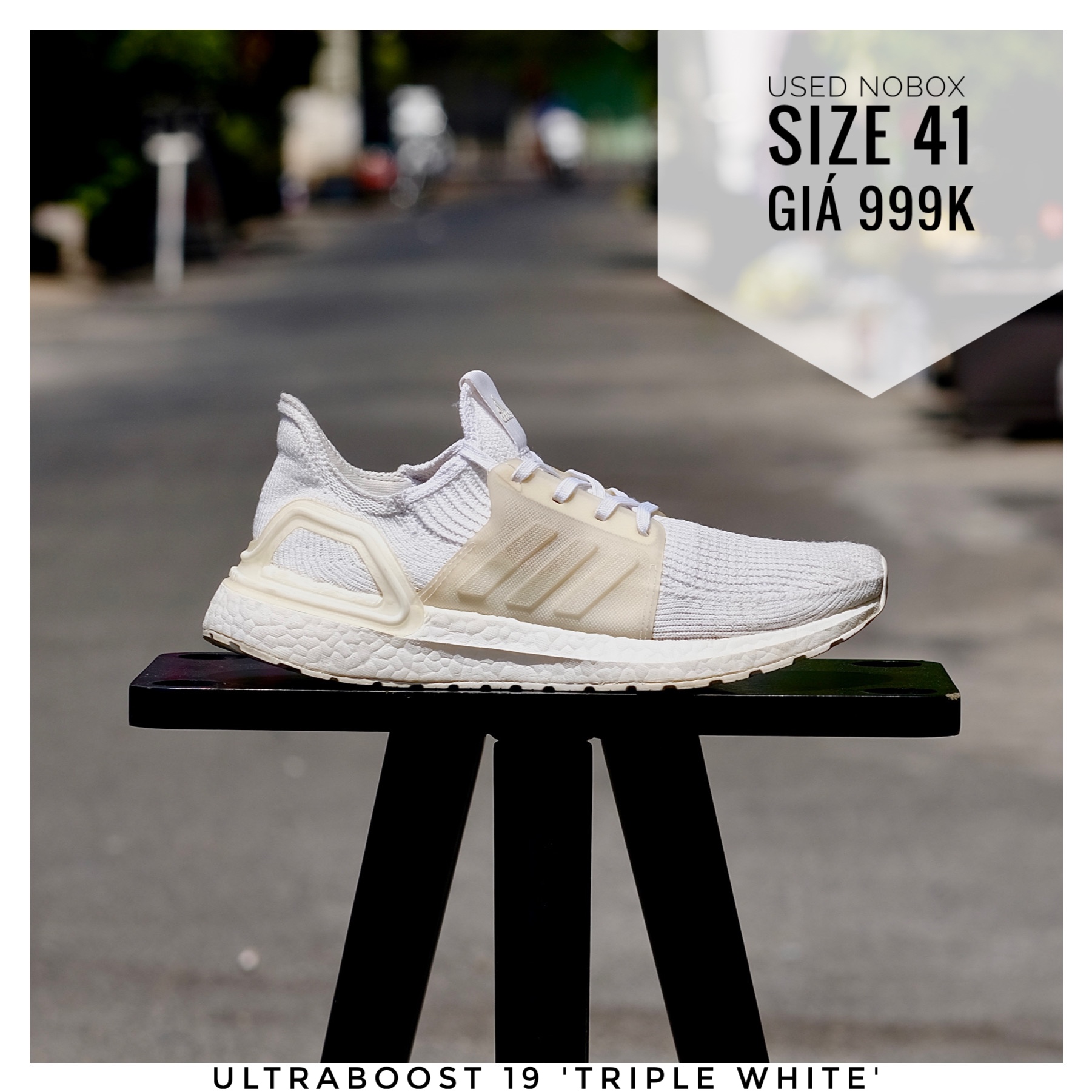 Giày Adidas Ultra Ultraboost 19 Og Adidas Ultra Boost 19 Black/White