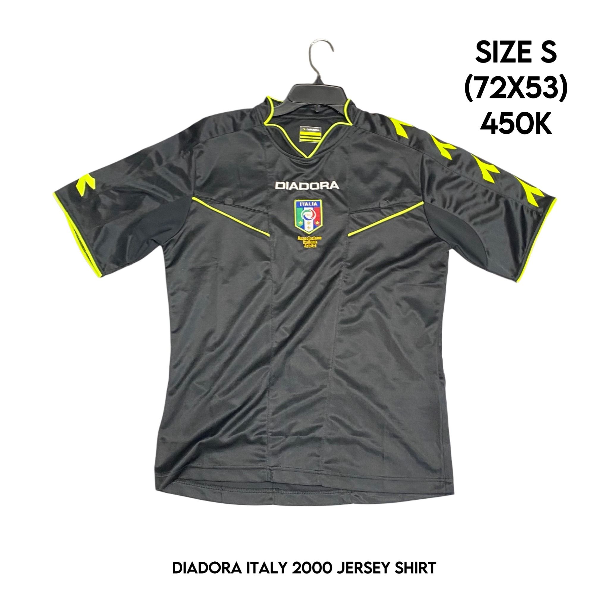 Jersey Sleeve A2h Diadora Italy 2000 Jersey Shirt Giày Bám Bụi