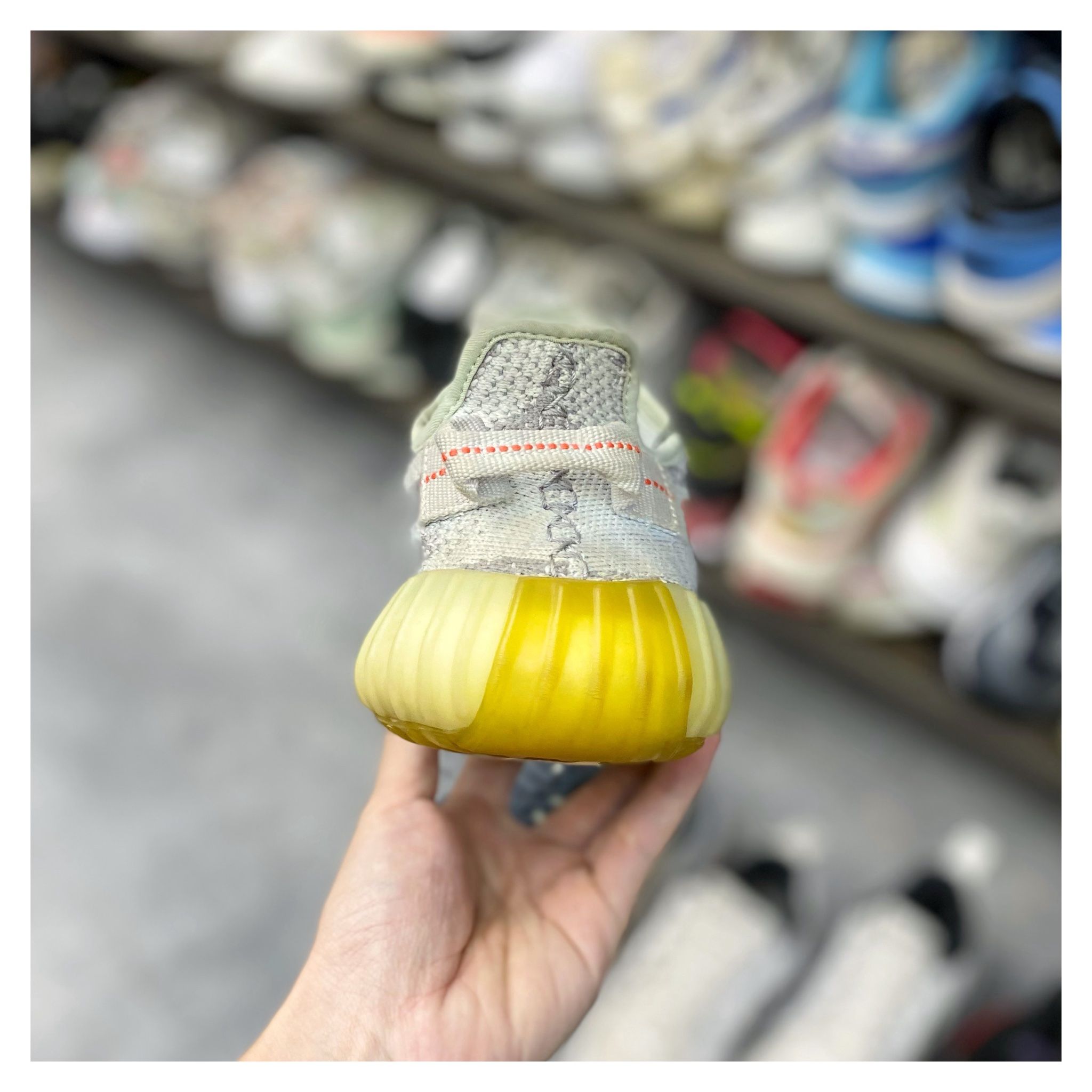 G2h Yeezy Bóot 350 V2 Blue Tint Giày bám bụi