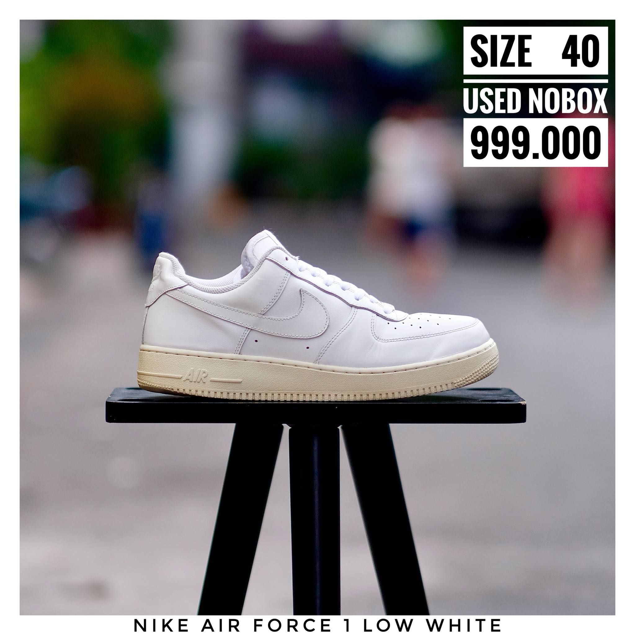 nike air force 1 white size 40