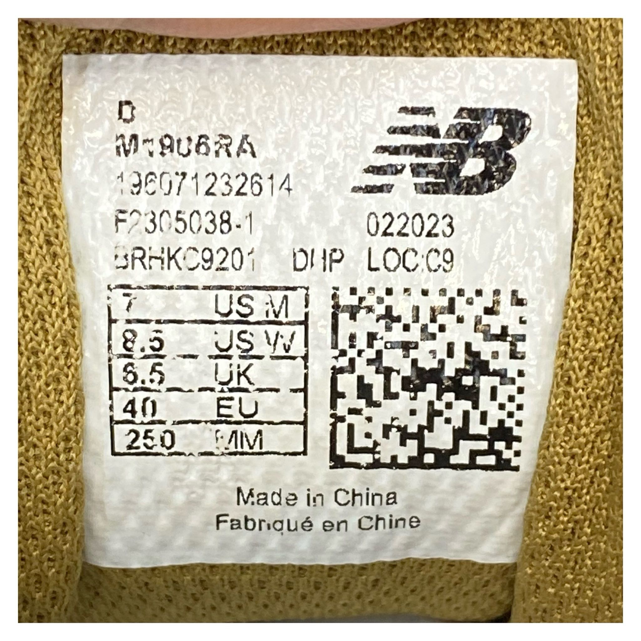 G2h New Balance 1906R 'White Gold' 40 Giày bám bụi